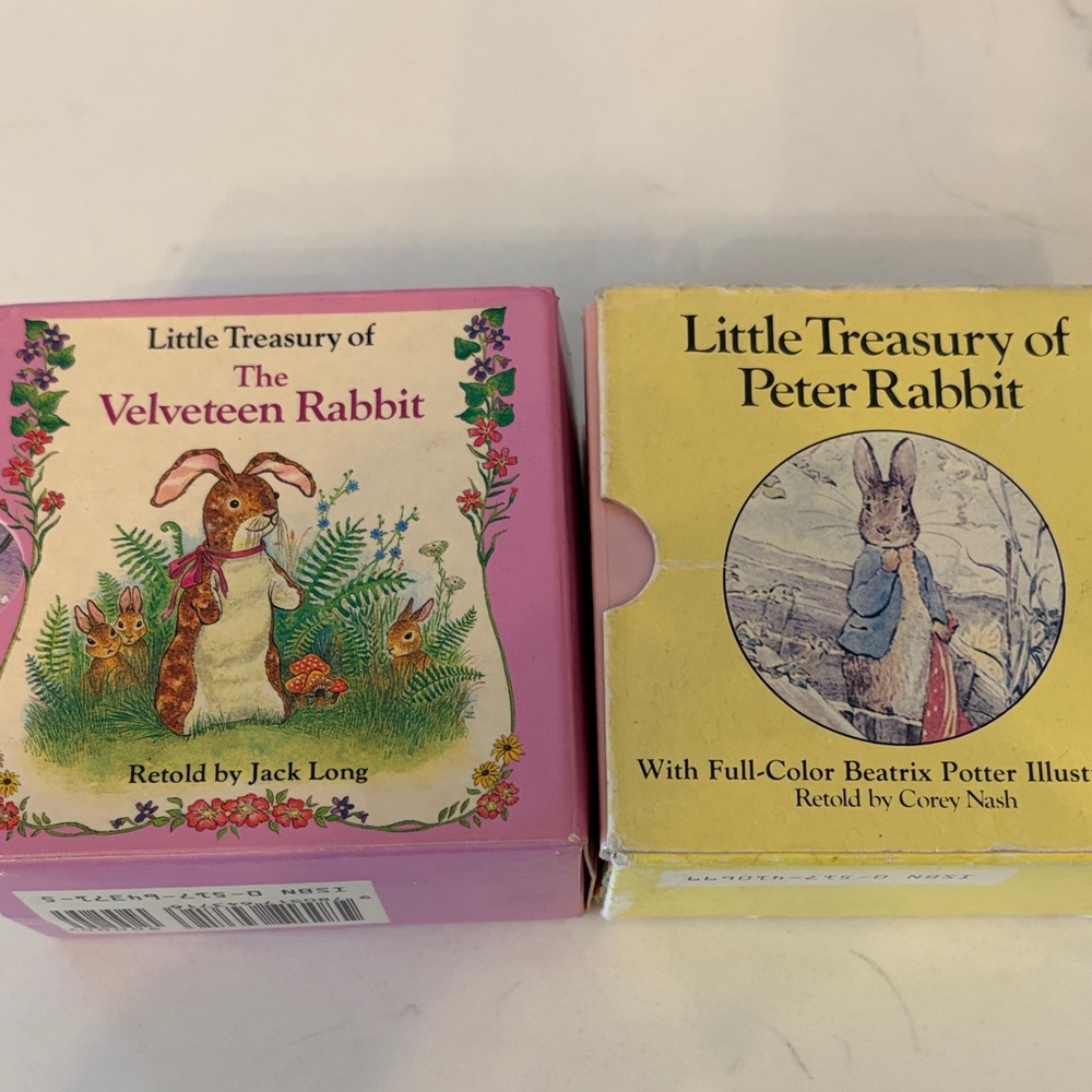 Little Treasury of The Velveteen Rabbit and Peter Rabbit Books